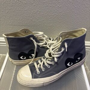 Converse Gray High-Top Sneakers